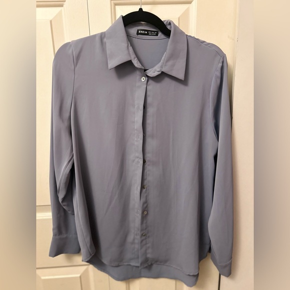 Light Blue Blouse, Size S - Picture 4 of 6